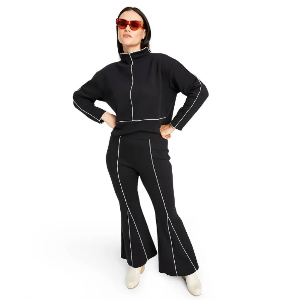 Victor Glemaud x Target Cropped Pullover Sweatshirt & Flared Sweatpants